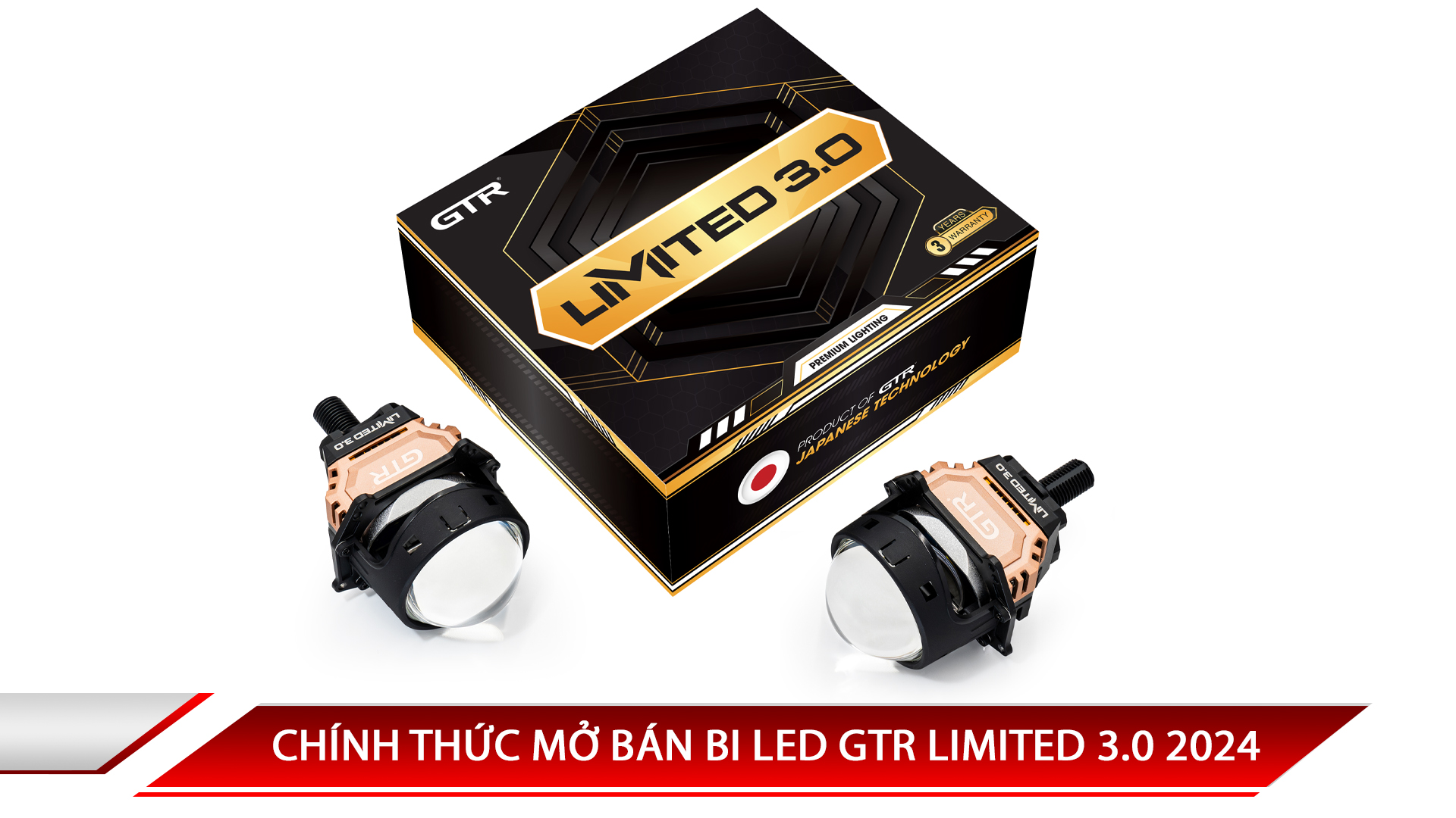 CHÍNH THỨC MỞ BÁN BI LED GTR LIMITED 3.0 2024 TRÊN TOÀN QUỐC